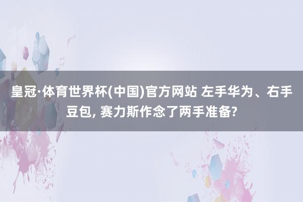 皇冠·体育世界杯(中国)官方网站 左手华为、右手豆包, 赛力斯作念了两手准备?