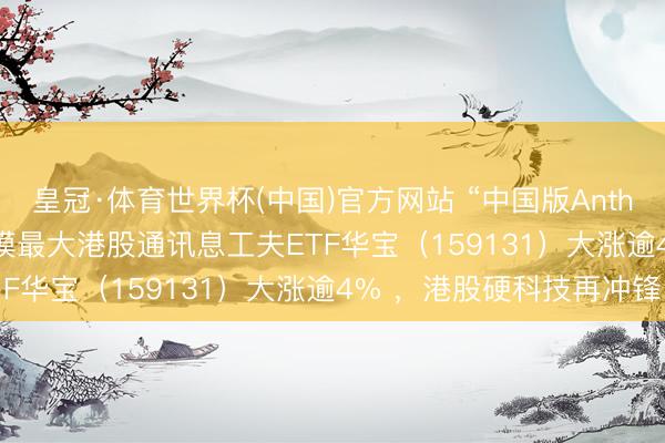 皇冠·体育世界杯(中国)官方网站 “中国版Anthropic”狂飙32%！规模最大港股通讯息工夫ETF华宝（159131）大涨逾4% ，港股硬科技再冲锋